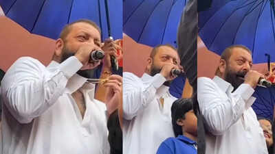Sanjay Dutt revives ‘Vaastav’ memories; recreates iconic ‘50 tola’ dialogue, fans say, ‘baba fire hai’