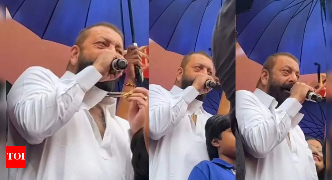 Sanjay Dutt revives ‘Vaastav’ memories; recreates iconic ‘50 tola’ dialogue, fans say, ‘baba fire hai’