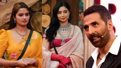  Akshay Kumar brings fun to ‘Weekend Ka Vaar’ as Neelam Giri points at Tanya Mittal saying, “She could betray me”