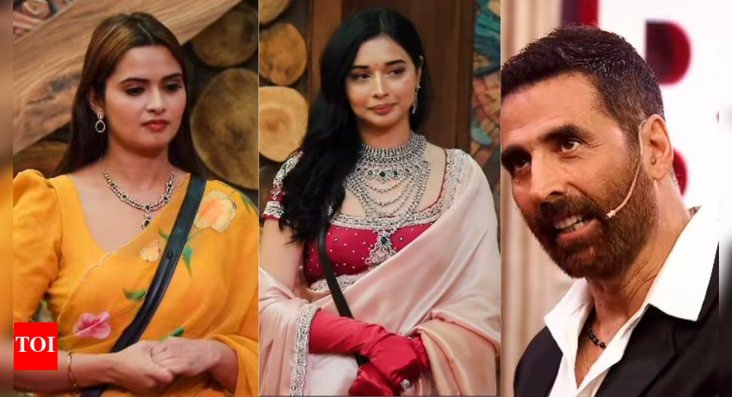 Bigg Boss 19: Akshay Kumar brings fun to ‘Weekend Ka Vaar’ as Neelam Giri points at Tanya Mittal saying, “She could betray me”