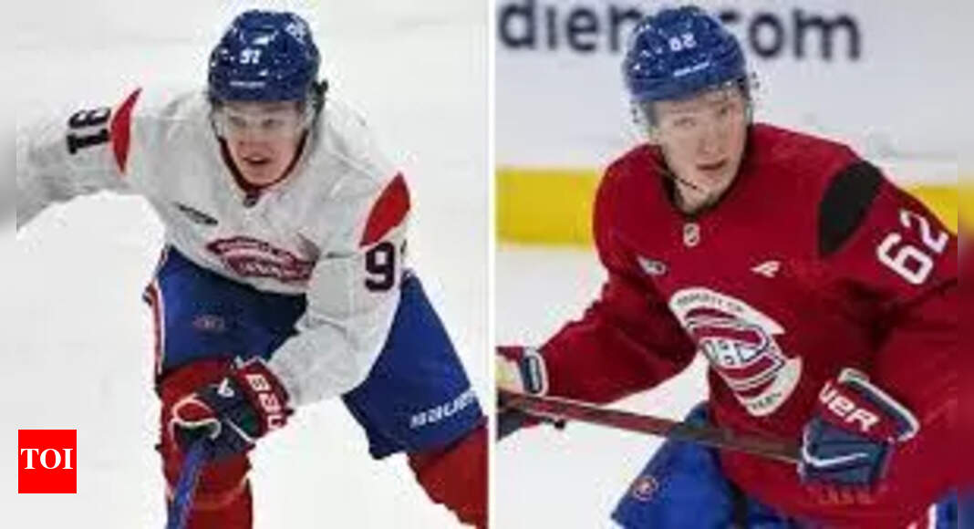 Montreal prepares for NHL season with rookies Oliver Kapanen and Owen Beck