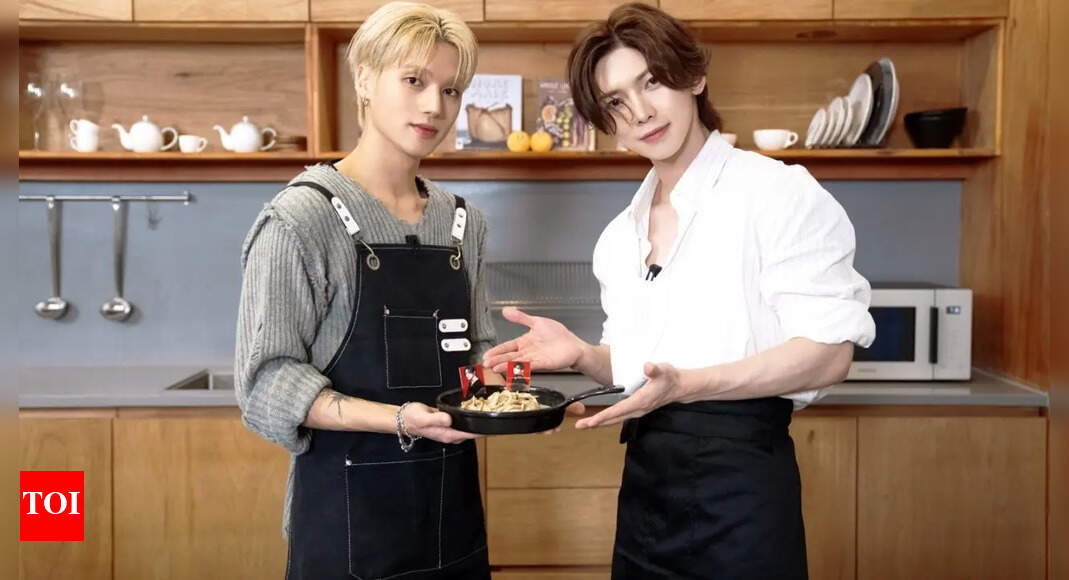 Ateez's Wooyoung and Yeosang share their special tofu steak recipe and friendship story
