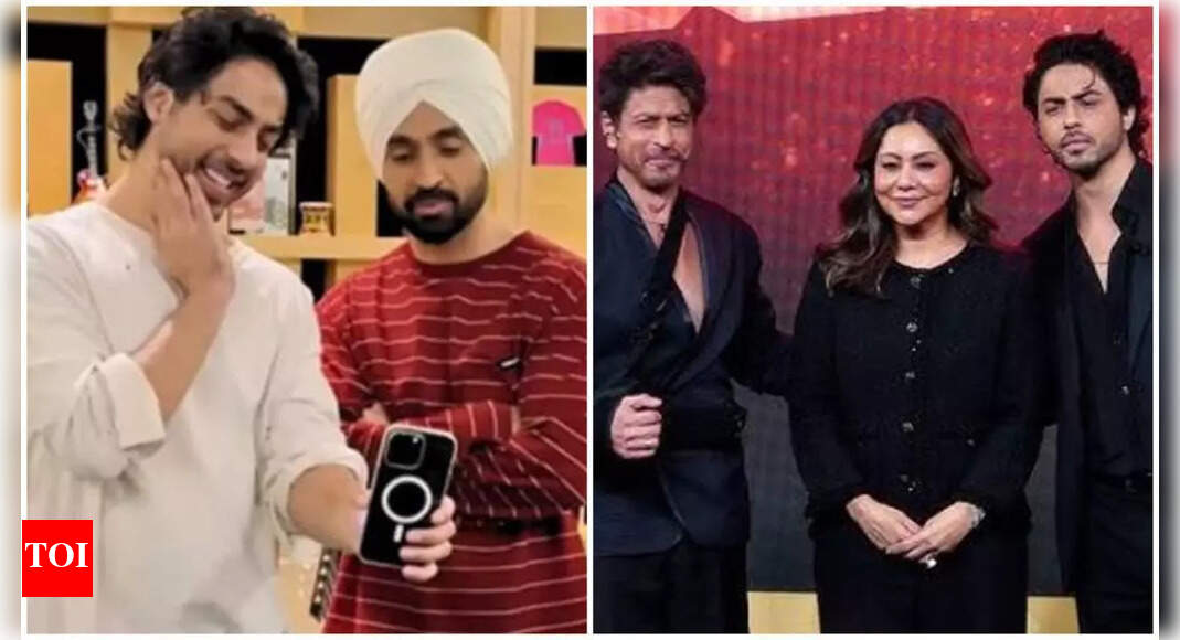 Diljit Dosanjh recalls first meeting Aryan Khan after Shah Rukh Khan’s thank-you note: ‘It felt like I was meeting you’