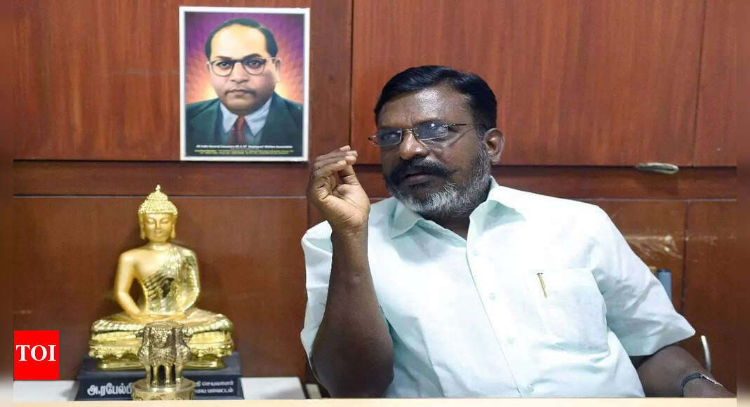 TVK could get significant number of votes, but that won’t affect DMK alliance’s victory: Thol Thirumavalavan