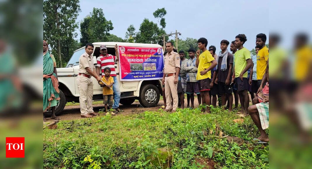Seraikela-Kharsawan Police Launch Campaign to Prevent Poppy Crop Cultivation and Promote Alternative Farming