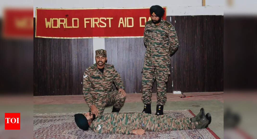 Army observes World First Aid Day in Arunachal