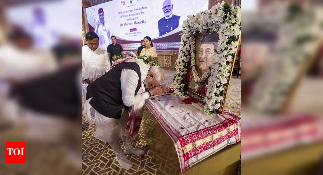 Bhupen da’s voice united India during difficult times: Prime Minister Modi