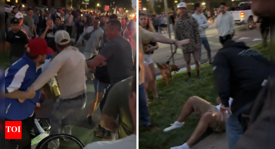 Charlie Kirk assassination: Violence breaks out at Boise vigil; Black Lives Matter activist with firearm, rainbow backpack arrested