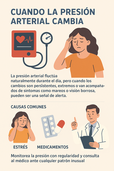 ¿Cuándo deberías preocuparte por los cambios en tu presión arterial? Escucha lo que tu cuerpo quiere decirte