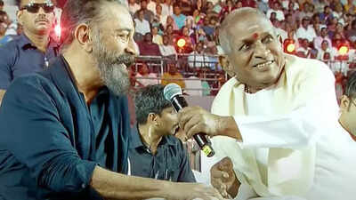  Kamal Haasan honors veteran composer with a soulful music tribute - Watch