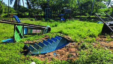 Caranzalem park facelift likely to be done in 2 months