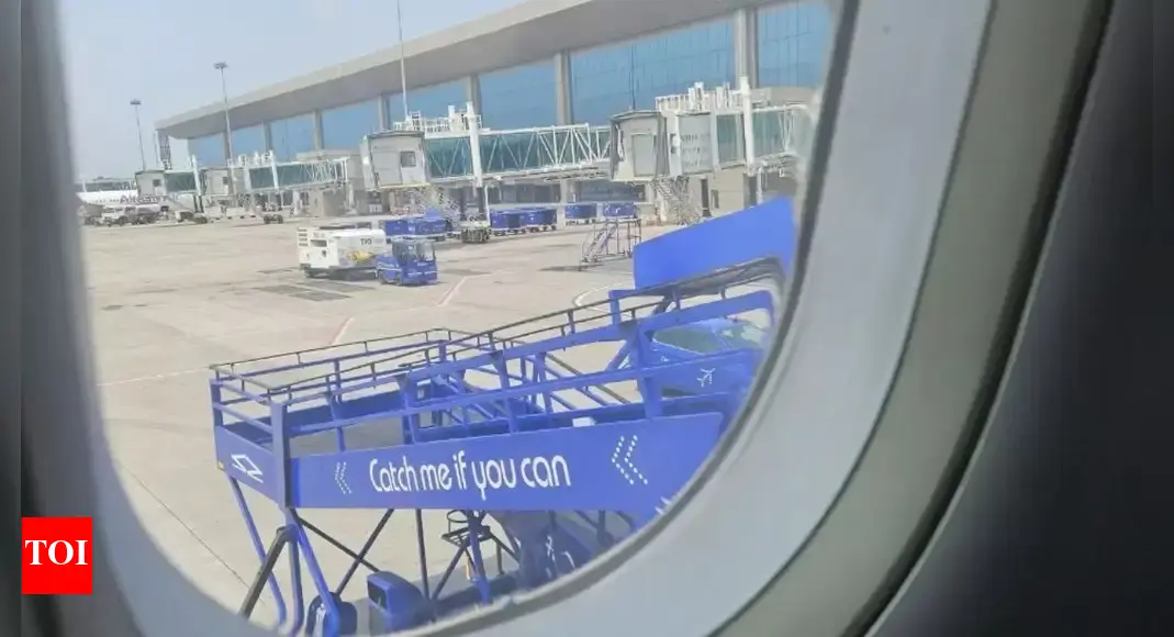 Close call at Lucknow airport: IndiGo flight aborts takeoff seconds after rollout due to technical glitch