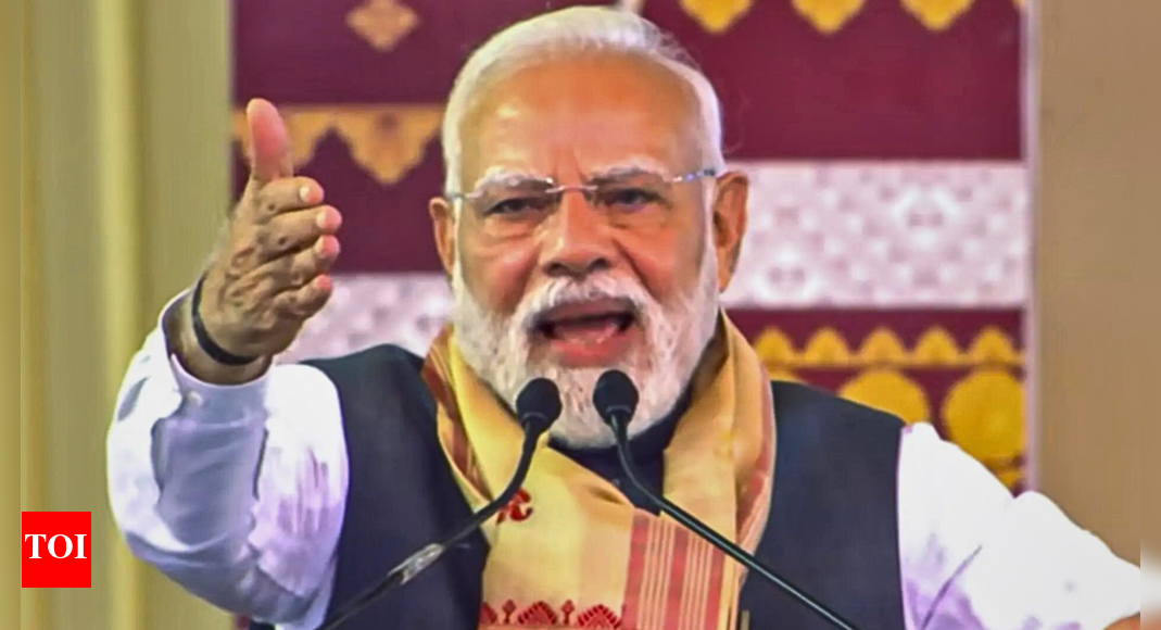 Assam: PM Modi hits out at Congress, Nehru; accuses party of backing terrorists over Army