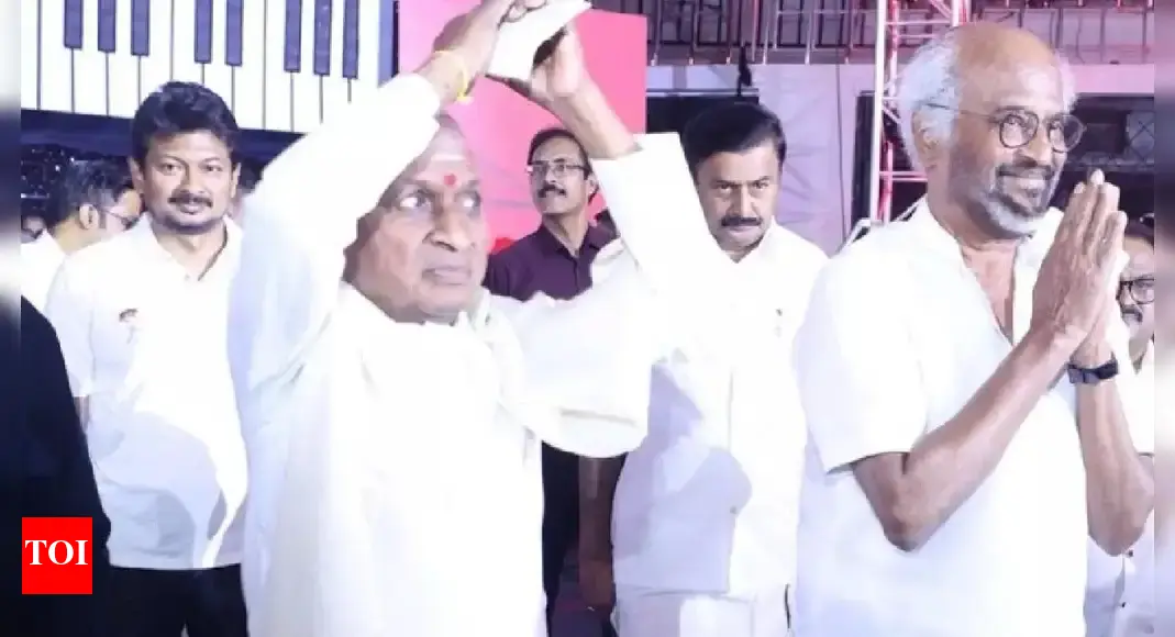 Ilaiyaraaja's 50 anniversary festival: Rajinikanth expresses a bold wish to script veteran music composer's autobiography himself