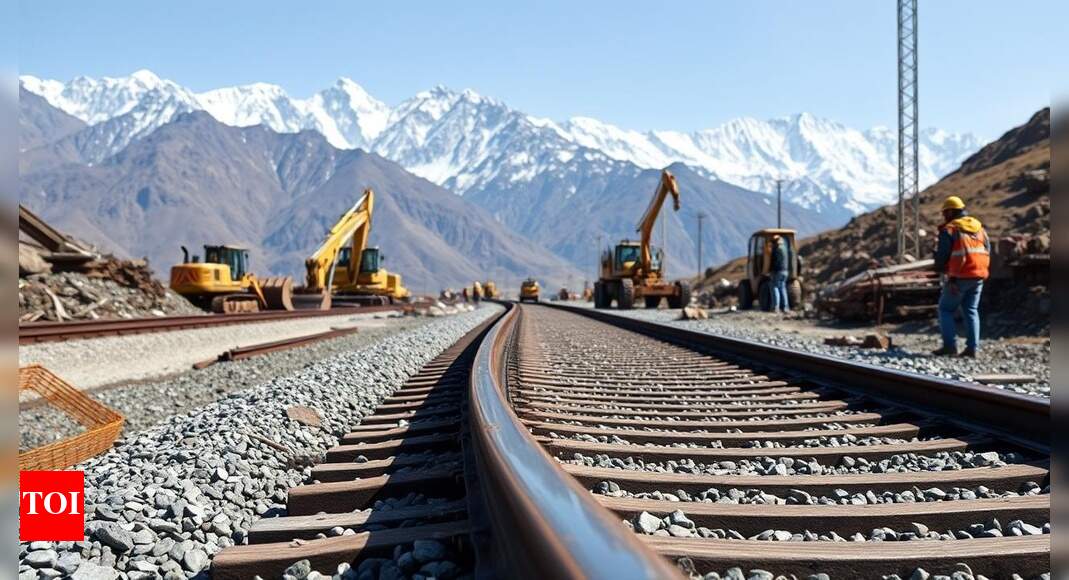 $3.4 billion push: India set to build new Indian Railways’ lines near China border; to complement road infra