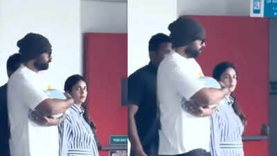 Varun Tej and Lavanya Tripathi leave hospital, shield their new born from paparazzi - Watch viral video