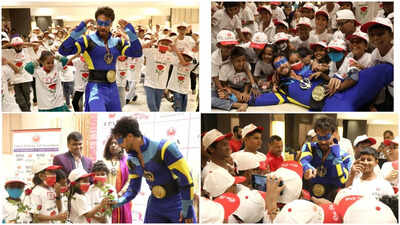 Tiger Shroff turns superhero again at CPAA’s National Cancer Rose Day celebration