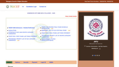  Final phase registration begins at tgicet.nic.in, check direct link and details here