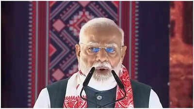  PM Modi slams Congress; claims oldest party's 'vote-bank politics' disturbed demography in Assam