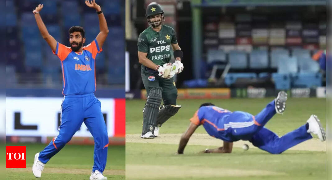Record! Jasprit Bumrah falls prey to Pakistan batter, who becomes first-ever to...