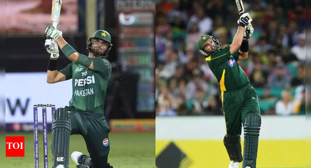 Watch: Shaheen, like his father-in-law Shahid Afridi, hits sixes for fun