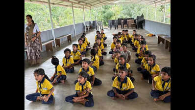 Pvt school teachers support rural govt edu institutions