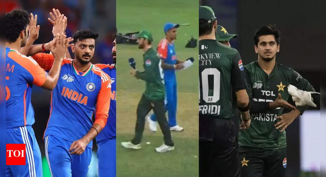 Drama in Dubai! India refuse to shake hands with Pakistan after Asia Cup win; Pak coach gets pissed off