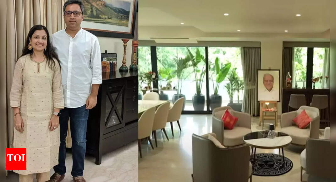 Ashneer Grover’s luxury South Delhi home: Inside his Rs 30 crore bungalow with lavish interiors, designer bar, luxury cars and more