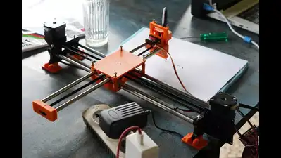Young minds from Moira develop glove for speech, bot for braille art for ease of access