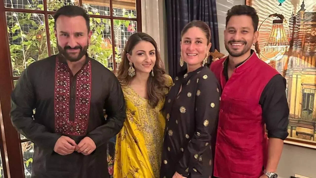 Soha Ali Khan says she rarely lived with Saif Ali Khan growing up: 'It took  time to build trust with Kareena Kapoor Khan' | Hindi Movie News - The Times  of India
