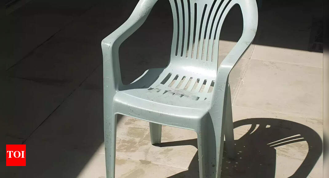 Why plastic chairs have a hole at the back and its surprising benefits