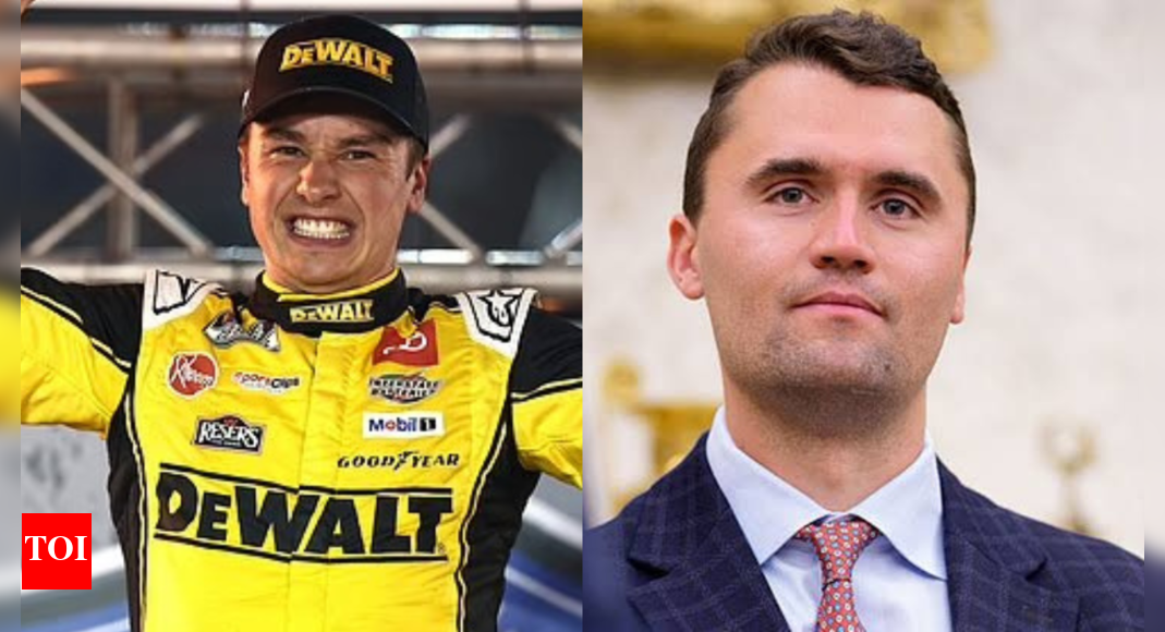 NASCAR star Christopher Bell makes emotional tribute to MAGA leader Charlie Kirk after Bristol victory