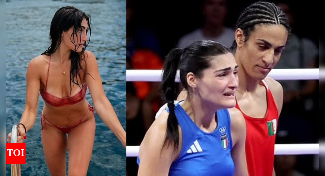 Olympic boxer reveals painful abuse she faced after quitting controversial fight against Imane Khelif in Paris
