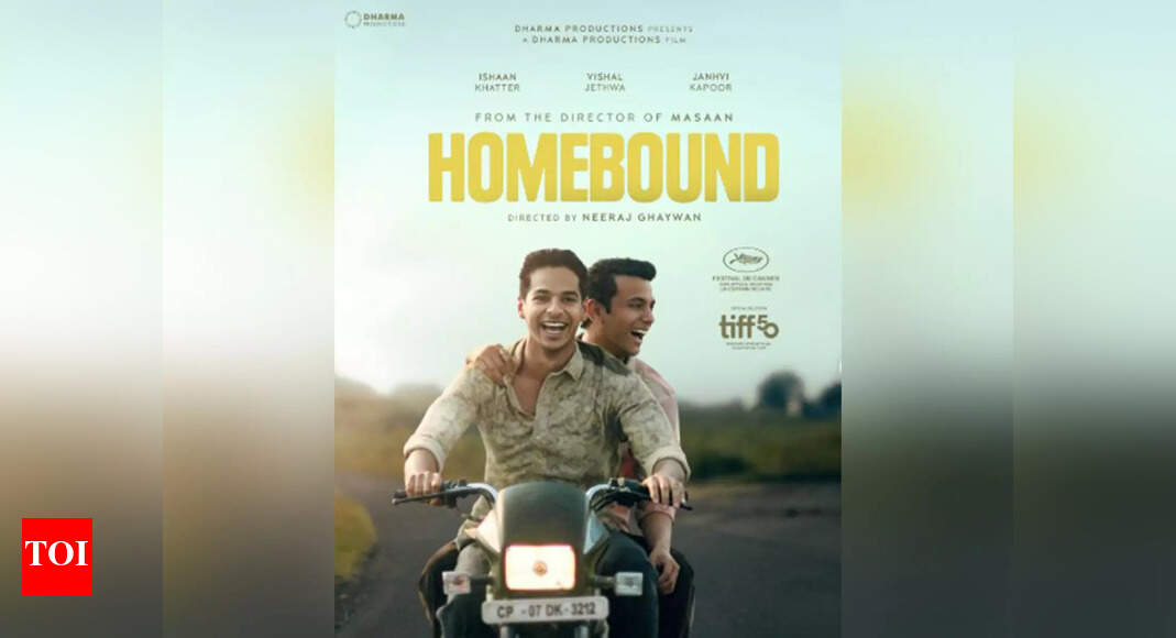 'Homebound': Neeraj Ghaywan's film shines at TIFF; secures second runner-up at International People's Choice Award