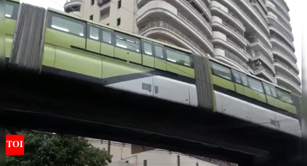 Passengers stranded mid-journey: Mumbai monorail comes to a halt in Wadala; power glitch suspected