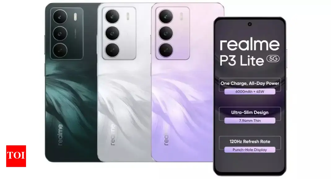 Realme P3 Lite 5G with military grade certification, 6000 mAh battery launched: Price, specs and more