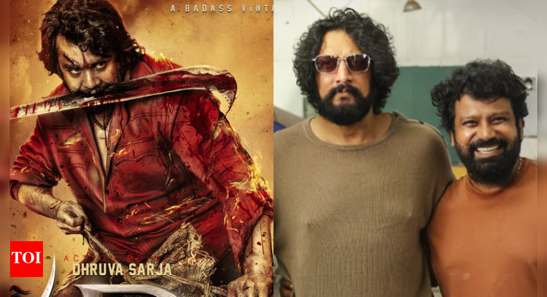 'KD: The Devil': Kiccha Sudeep joins Dhruva Sarja starrer; makers share picture with the team