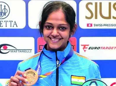 Meghana Sajjanar wins first individual World Cup medal, bags bronze in 10m air rifle