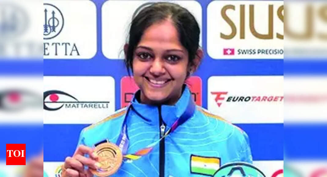 Meghana Sajjanar wins first individual World Cup medal, bags bronze in 10m air rifle