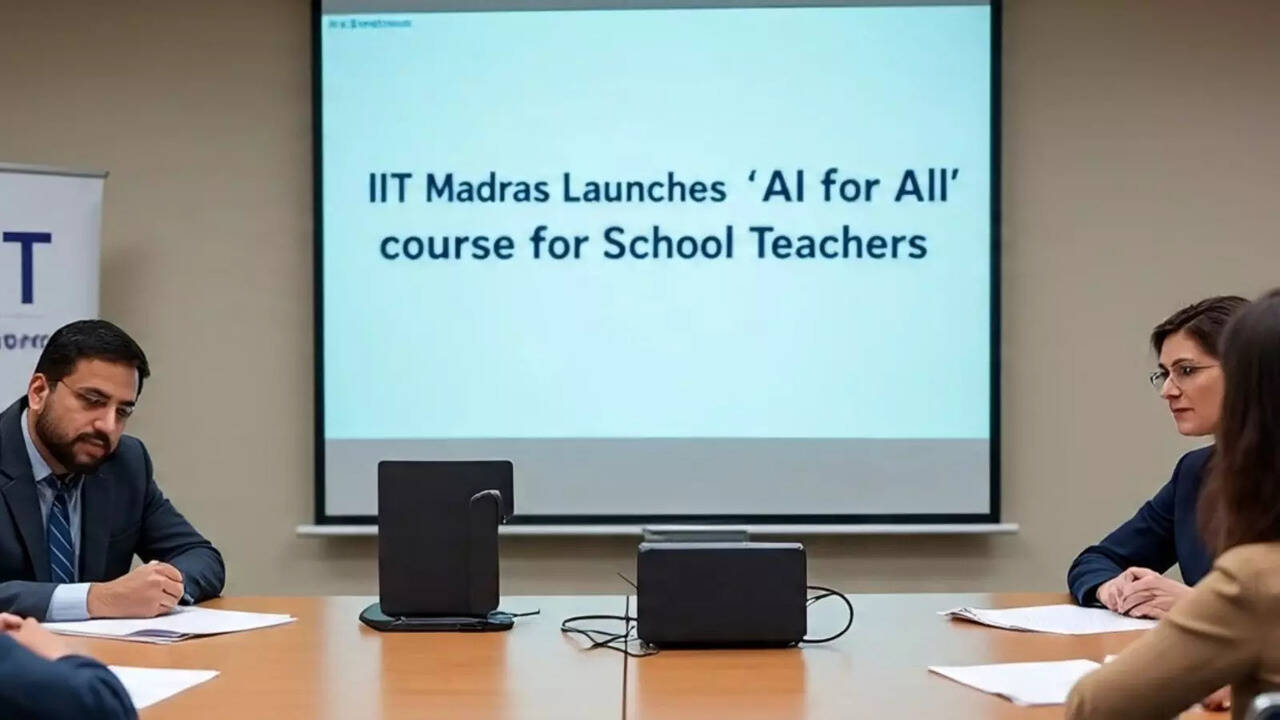 IIT Madras Offers Free AI Training for Teachers Nationwide