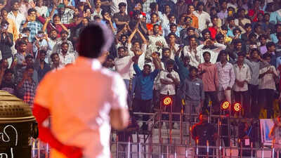  Dhanush reacts to a controversial poster at the 'Idli Kadai' audio launch; see the viral pic