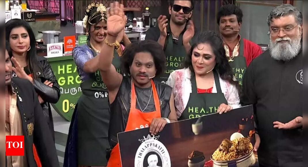 Cooku with Comali 6: Ex-contestant Uma Riyaz and Pugazh crowned ‘Chef of the Week’