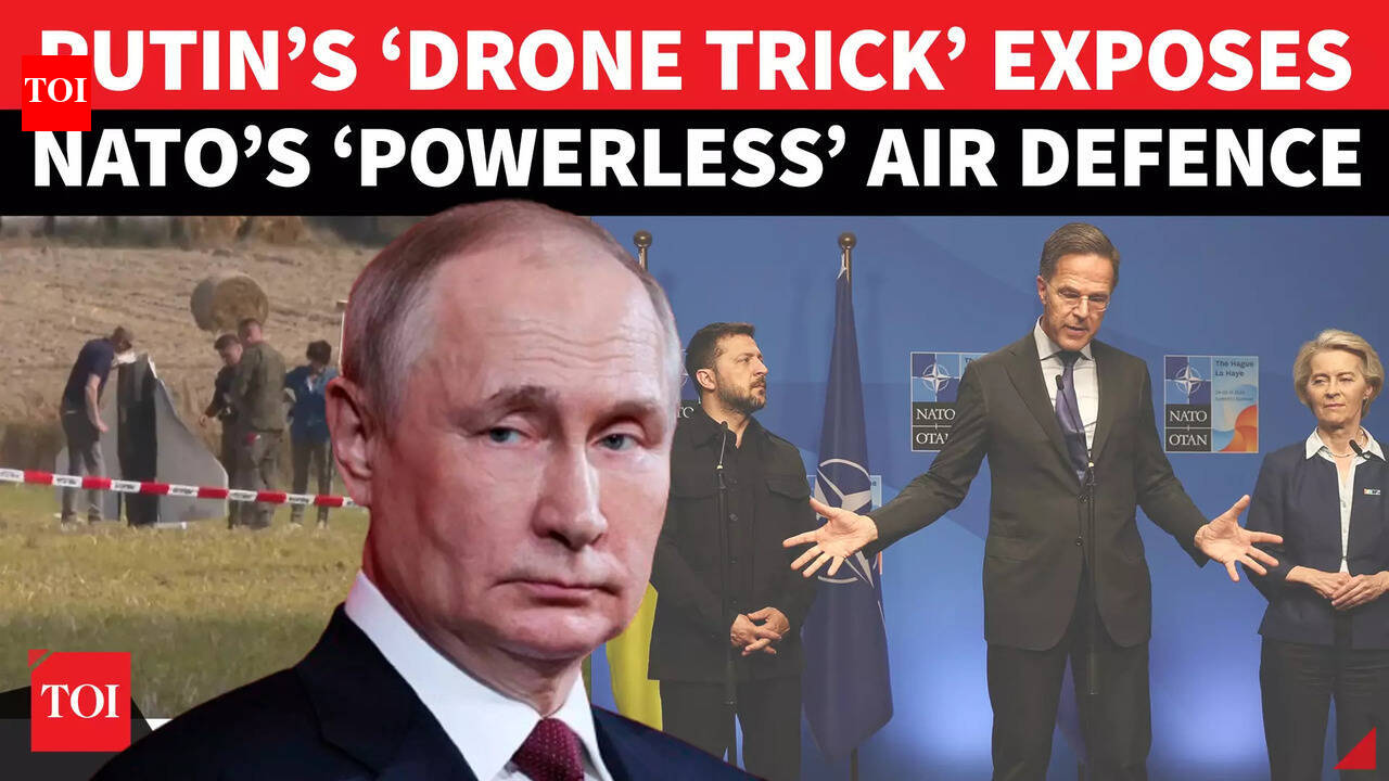 Russia’s Drone Breach In Poland REVEALS NATO’s Alarming Air Defence ...