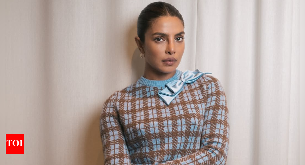 Priyanka Chopra proves Dior’s iconic sweater knits are the ultimate fall fashion flex