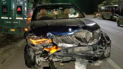 BMW rams bike: Accused driver arrested for official's death - shocking details of accident emerge