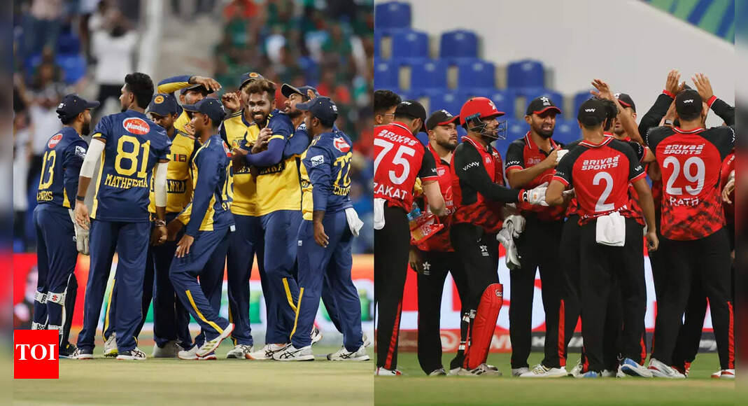Asia Cup LIVE: Upbeat Sri Lanka face struggling Hong Kong