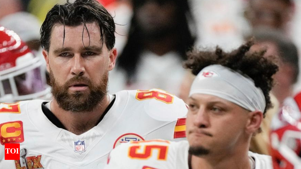 Patrick Mahomes takes full blame for Travis Kelce's huge mistake in Chiefs loss to Eagles | NFL News - The Times of India