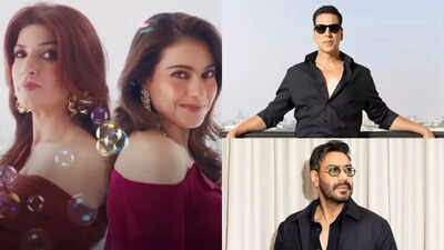 ‘Two Much with Kajol and Twinkle Khanna’: Husbands Ajay Devgn and Akshay Kumar had THIS hilarious reaction to the show