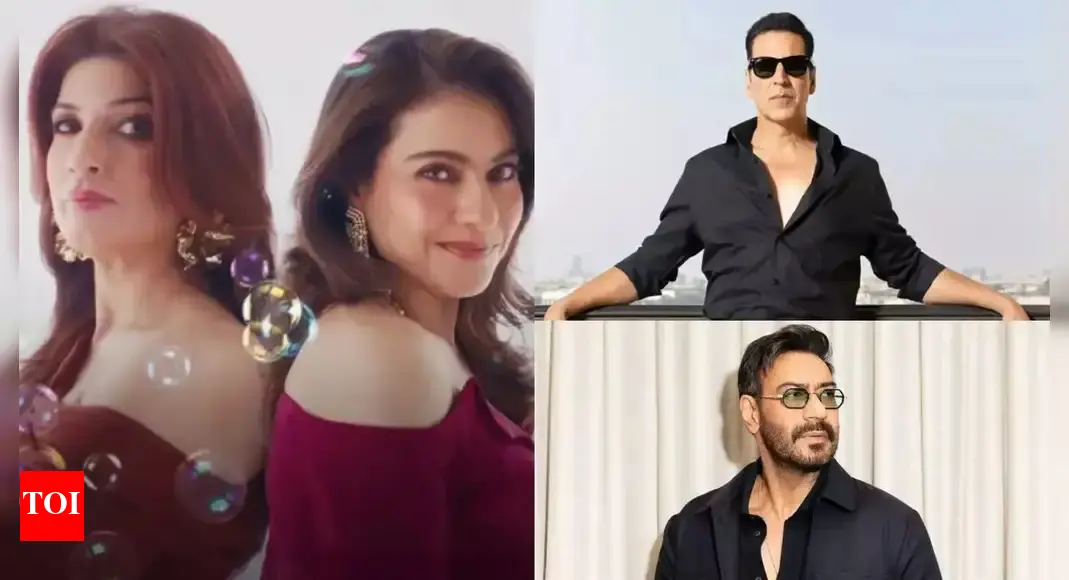 <div>Ajay, Akshay had THIS reaction to Kajol and Twinkle's show</div>