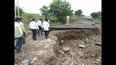 Floods devastate Aland taluk villages, destroying crops, bridges and roads